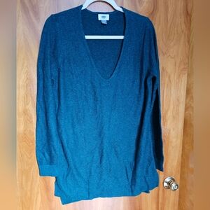 Old Navy Teal Sweater Large